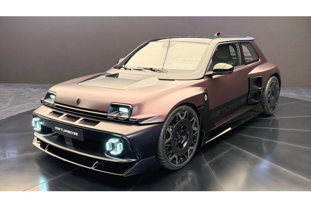 Renault 5 Turbo 3E 2026 auf dem Pariser Autosalon