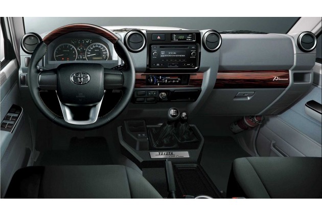 Toyota Land Cruiser 70th Anniversary Edition Interior