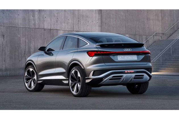 Audi Q4 Sportback E Tron Concept Getts Coupe Like Body To Increase Ev Family