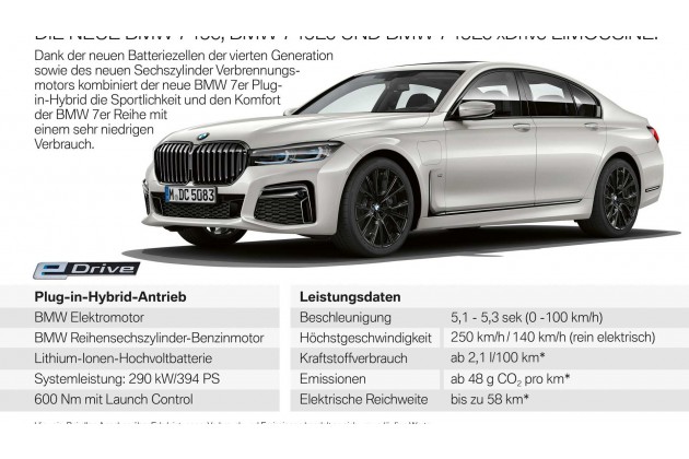 BMW 745Le Ubersicht