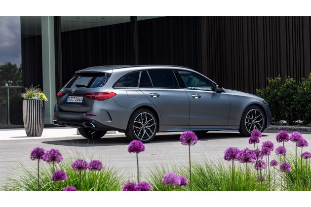 Mercedes C Klasse C300d T Modell 2021 im Test