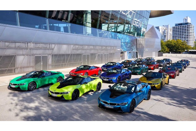 BMW i8 Übergabe der letzten 18 Unikate