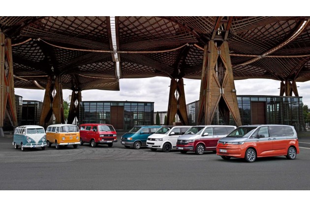 VW T7 und Vorganger