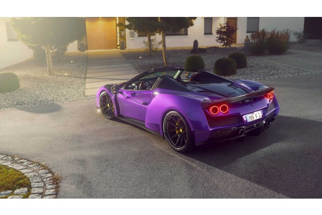 Ferrari F8 Spider Limited Edition Super Roadster by Novitec