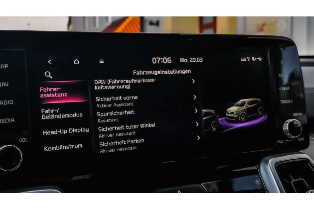 Kia Sorento 2.2 CRDi AWD 2021 im Dauertest Teil 2
