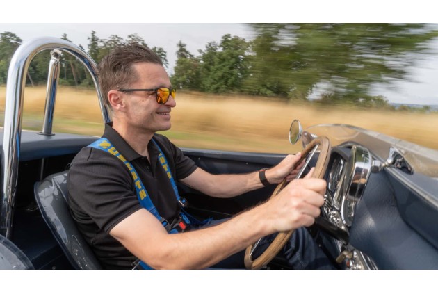 Mercedes Benz Classic 300 SLS und SLR Stirling Moss im Fahrbericht