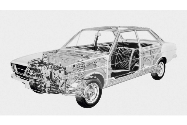 Audi 80 B1 1972 1978
