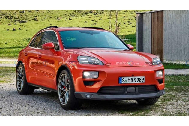 2024 Porsche Macan Ev Rendering