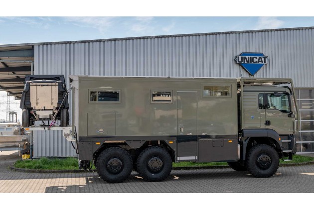 Unicat MD56c auf MAN TGS 6x6