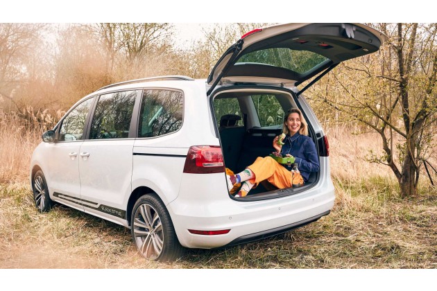 VW Sharan als rollendes Homeoffice