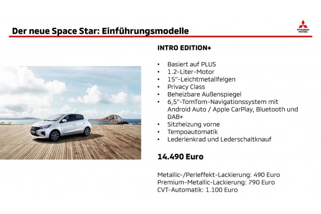 Mitsubishi Space Star 2020 im Test