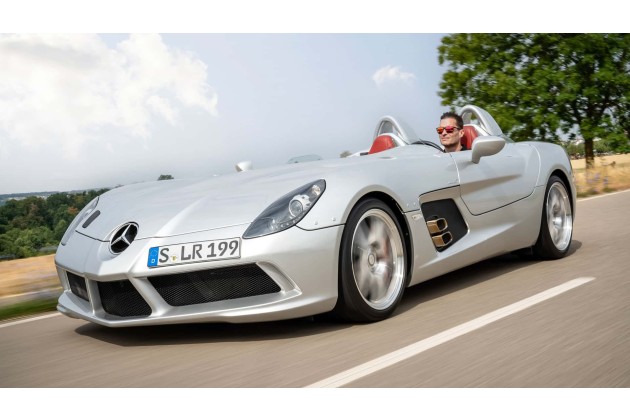 Mercedes Benz Classic 300 SLS und SLR Stirling Moss im Fahrbericht