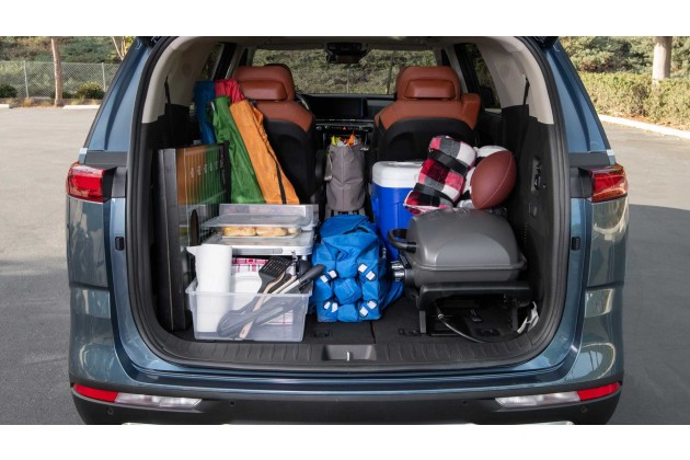 2022 Kia Carnival Interior Cargo Room