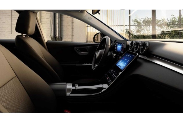 2022 Mercedes C Class interior base model