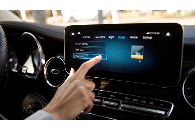 Mercedes Campingmobile mit MBAC Steuerung