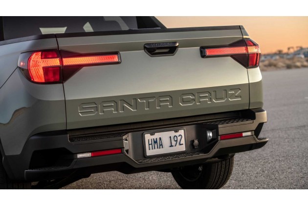 2022 Hyundai Santa Cruz Bed Closed