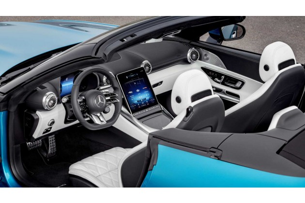 2023 Mercedes AMG SL43 Interior View
