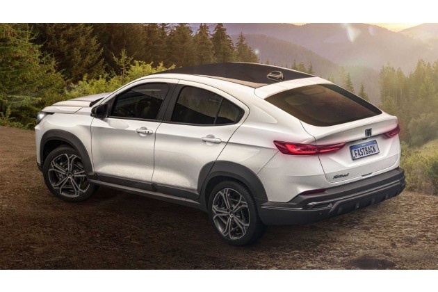 Traseira Do Fiat Fastback 2023