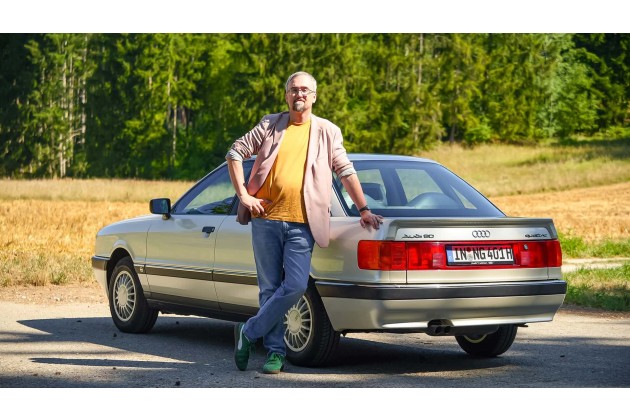 Audi 90 quattro 1987 im Fahrbericht