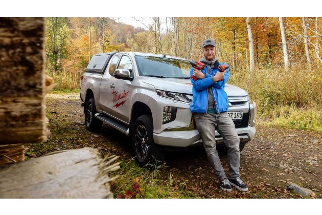 Mitsubishi L200 2021 mit Milwaukee Handwerkerausbau
