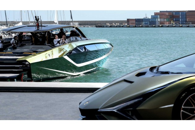 Tecnomar for Lamborghini 63 lo yacht da 4.000 CV