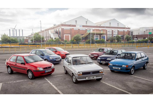 40 Jahre Fiesta in Dagenham GB