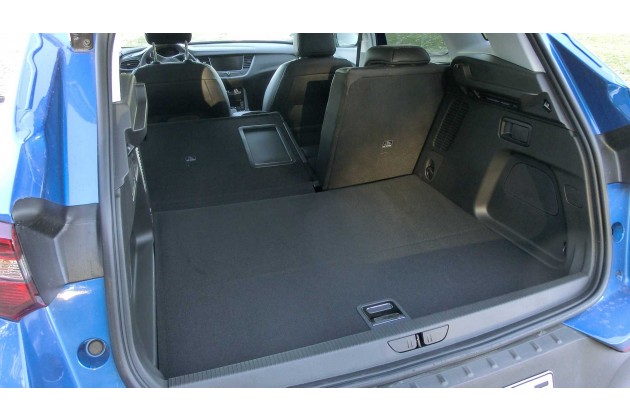 Opel Grandland X Hybrid4 Ultimate 2020 in Topaz Blau