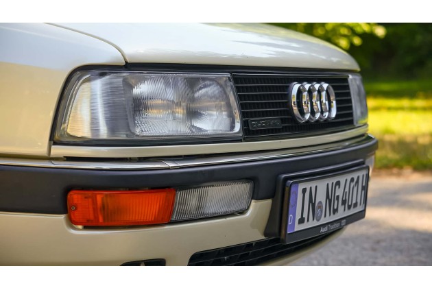 Audi 90 quattro 1987 im Fahrbericht