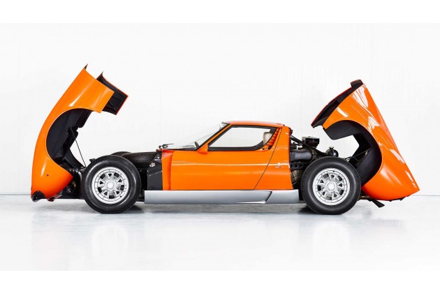 Lamborghini Miura P400 from The Italian Job