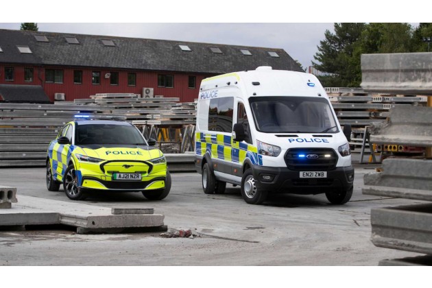 Ford Mustang Mach E UK Police Car