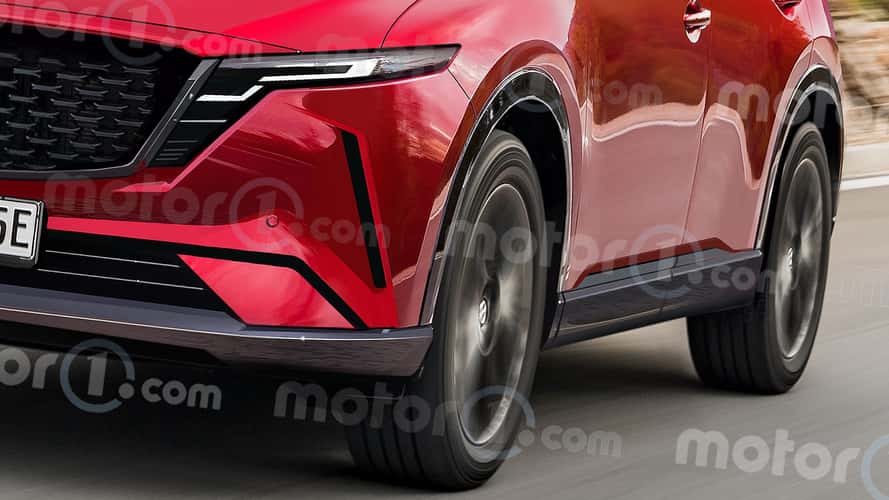 Mazda CX-5 (2026) gerendert von Motor1.com
