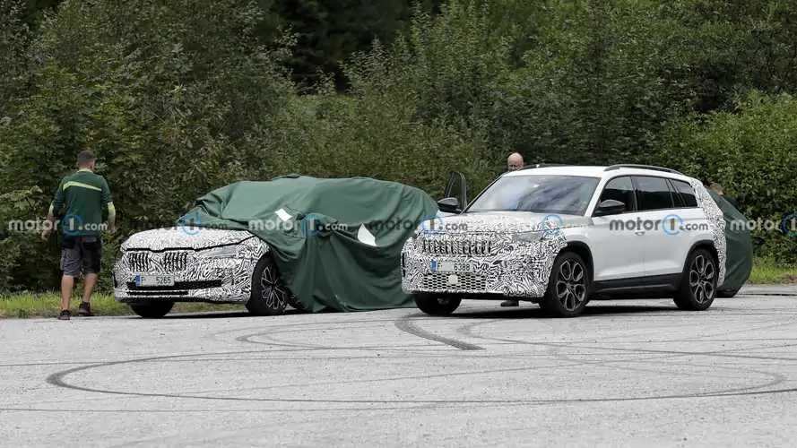 2023 Skoda Superb spy photos