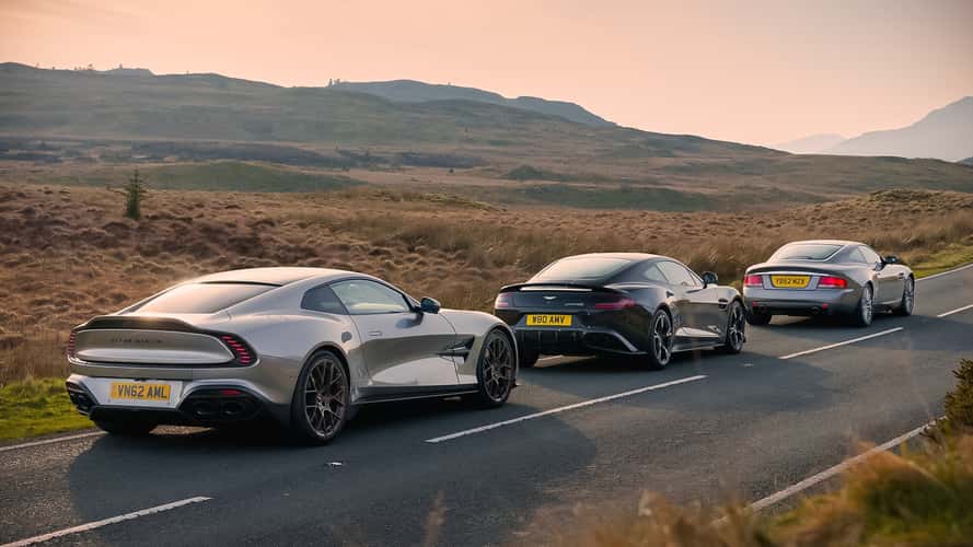Aston Martin Vanquish feiert 25 Jahre