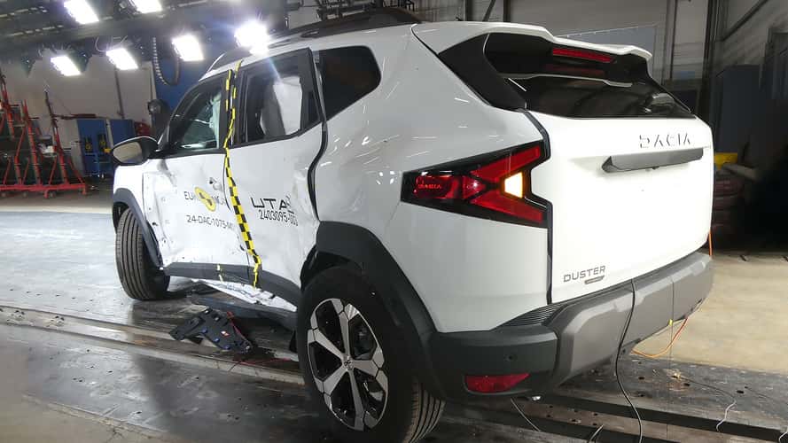 Neuer Dacia Duster im EuroNCAP-Crashtest (Juli 2024)