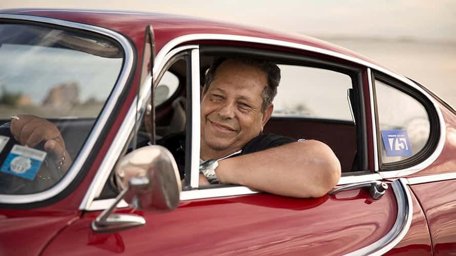 Volvo P1800 mit drei Millionen Meilen