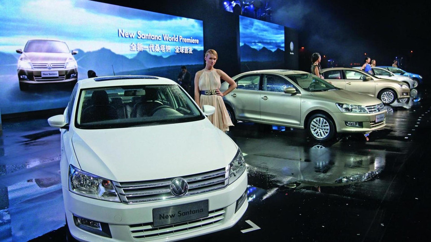2013 Volkswagen Santana announced