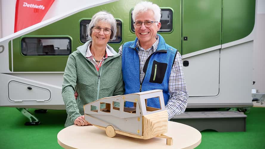Dethleffs c.fold (2026) Wohnwagen mit Klappmechanismus