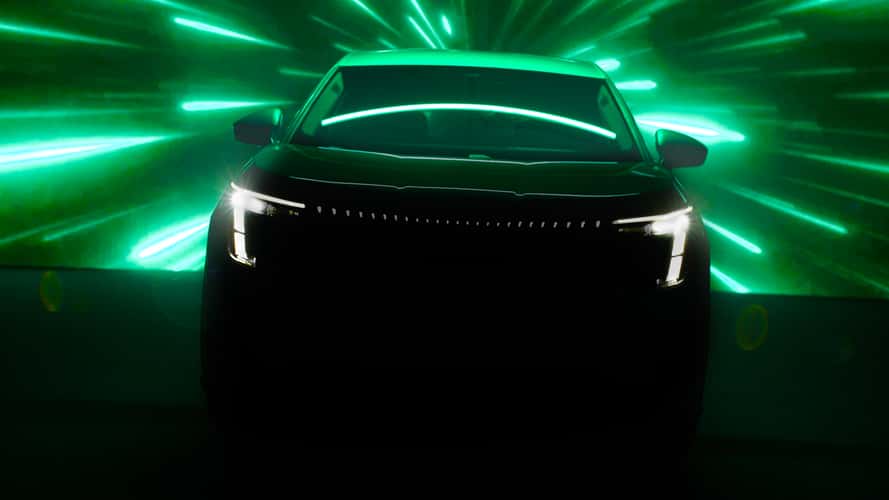 Skoda elektrisches Siebensitzer-SUV (2025) Teaser