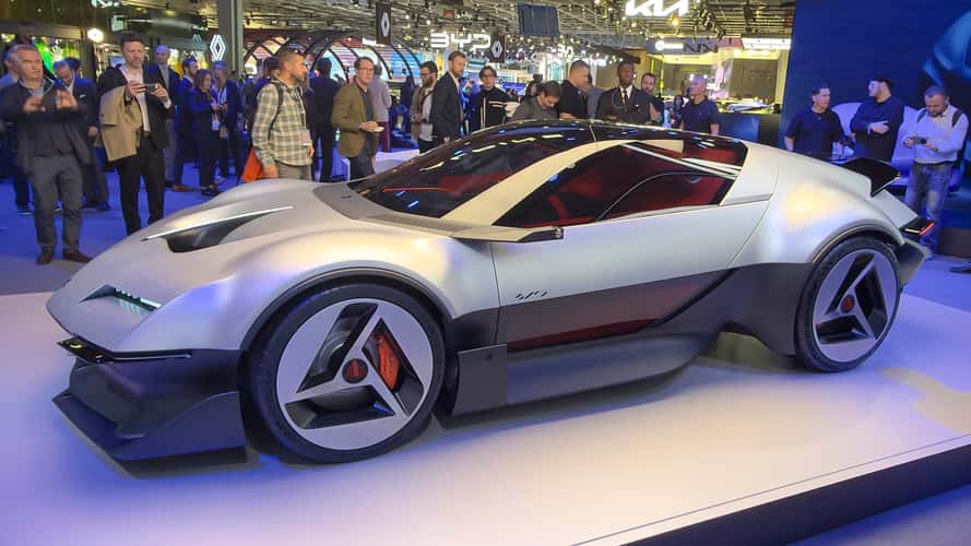 Alpine A310 Vision (2026) auf dem Pariser Autosalon