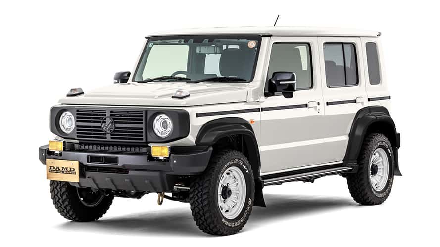 Suzuki Jimny von DAMD in Mercedes-G-Optik