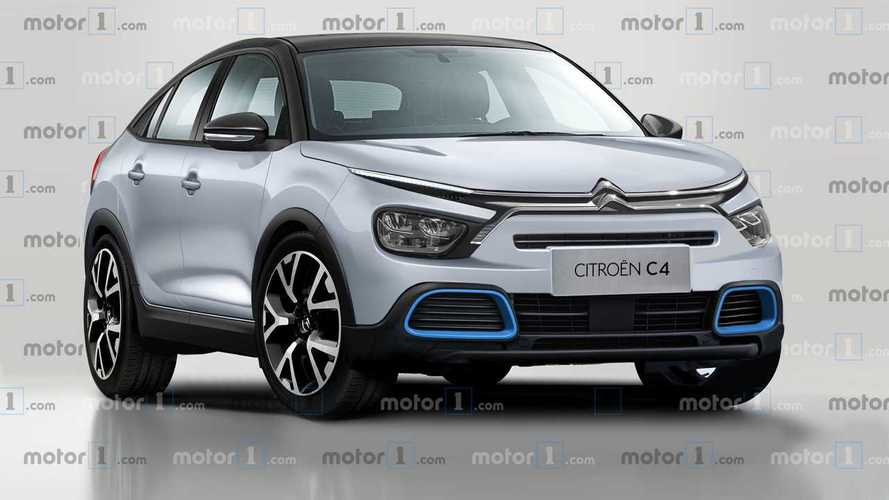 Citroën C4 (2020) als Rendering