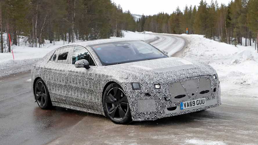 Jaguar XJ Electric Sedan Spy Shots