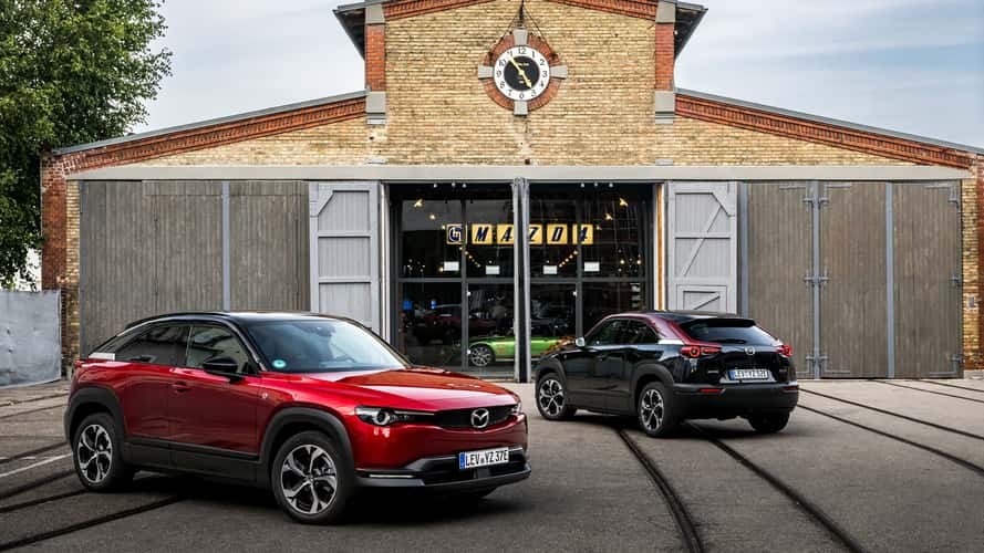 Mazda MX-30 e-Skyactiv R-EV (2023) im Test