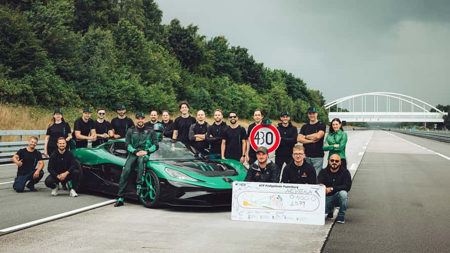 Rimac Nevera R Geschwindigkeits-Weltrekorde 2025