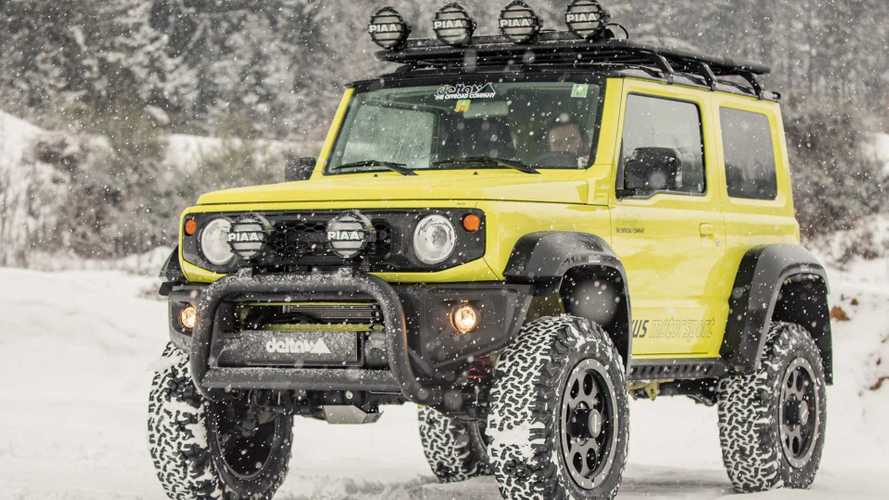 Suzuki Jimny With Portal Axles By delta4x4