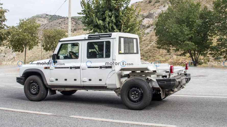 Ineos Grenadier Pick-up als Erlkönig