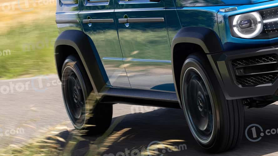 Mercedes G-Klasse Junior Rendering von Motor1.com