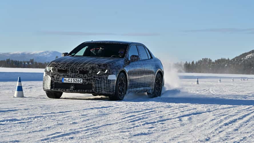 BMW i3: Die Limousine der Neuen Klasse bei Erprobungsfahrten in Arjeplog