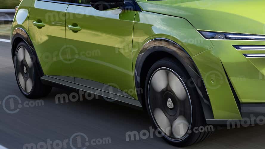 Peugeot 208 (2027): Rendering von Motor1.com