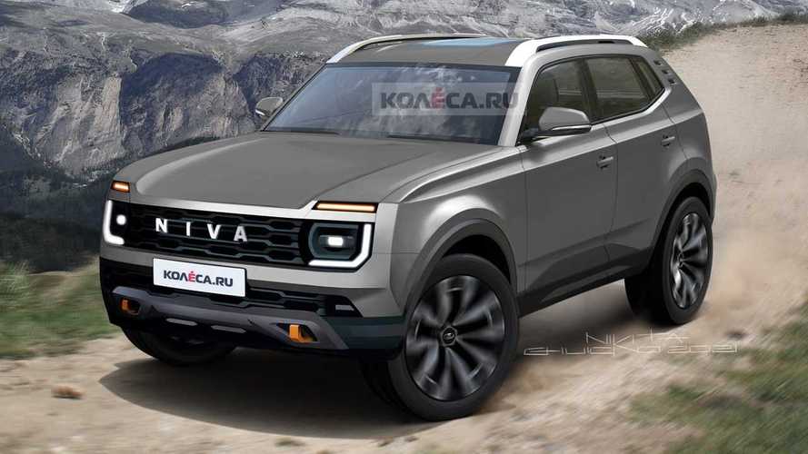 Lada Niva (2024) Renderings